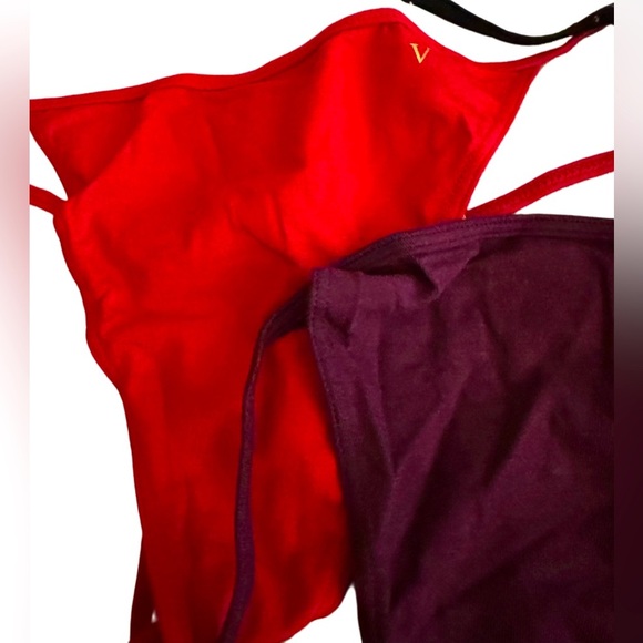 New Victoria Secret Women’s Thong Panties Set of 4 - Picture 3 of 7